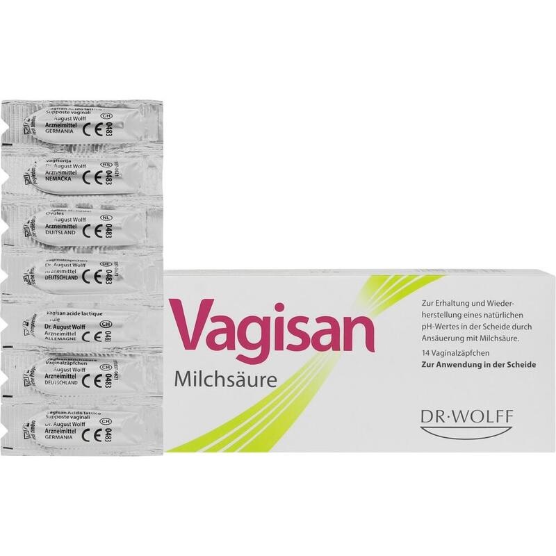 VAGISAN Milchsäure Vaginalzäpfchen