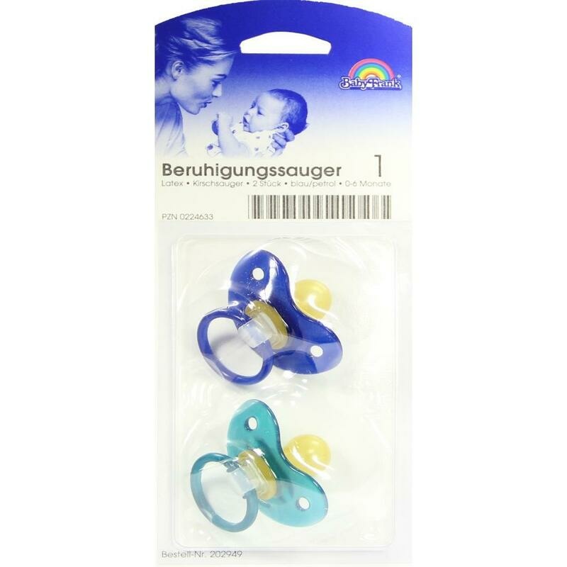 BERUHIGUNGSSAUGER Kirsche Lat.2-6 M.blau/petrol