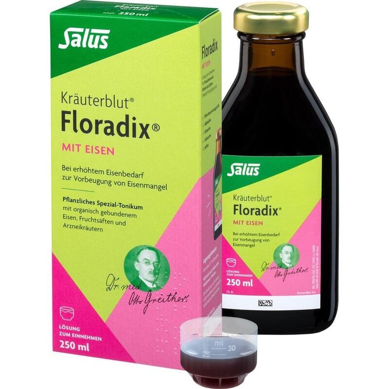 FLORADIX mit Eisen Lösung zum Einnehmen