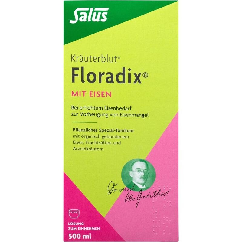 FLORADIX mit Eisen Lösung zum Einnehmen