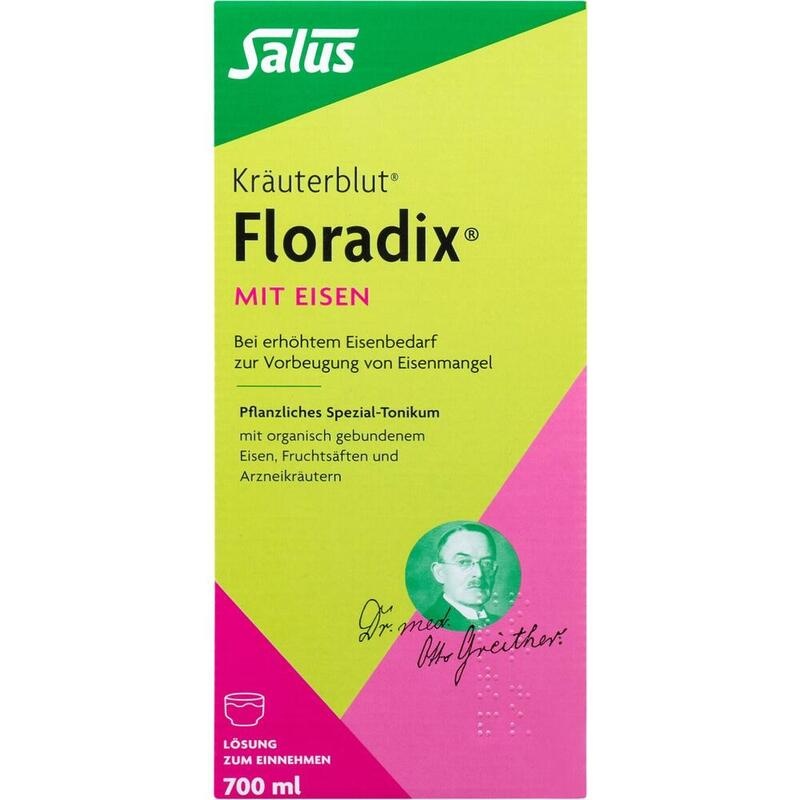 FLORADIX mit Eisen Lösung zum Einnehmen