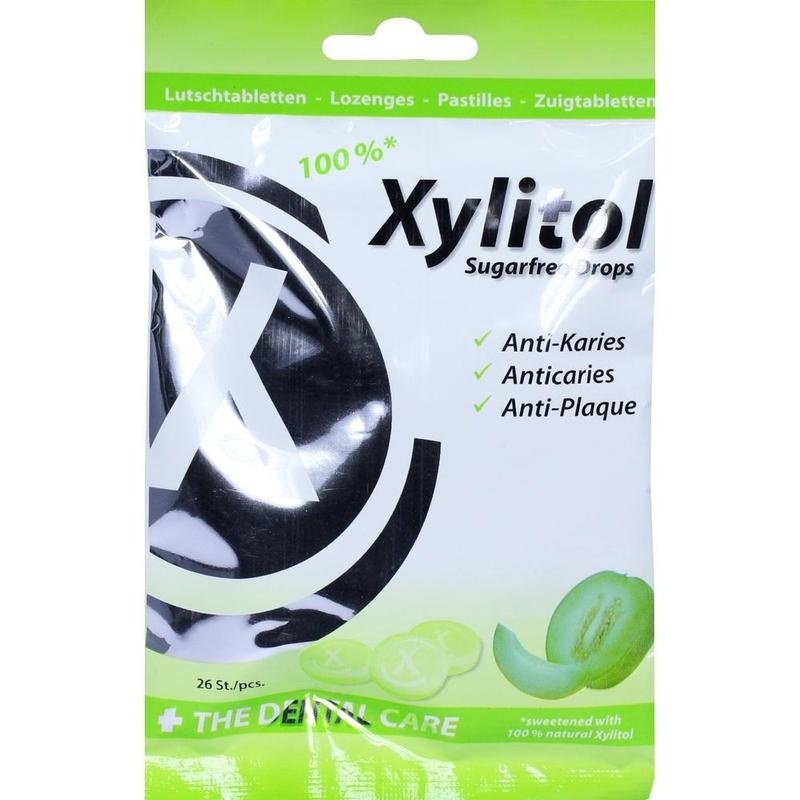 MIRADENT Xylitol Drops zuckerfrei Melon