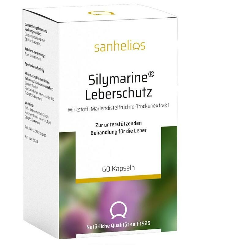 SILYMARINE Leberschutz Kapseln
