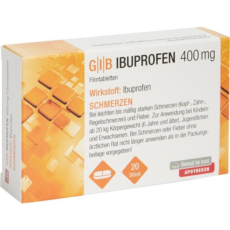 GIB Ibuprofen 400 mg Filmtabletten
