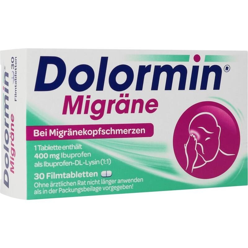 DOLORMIN Migräne Filmtabletten