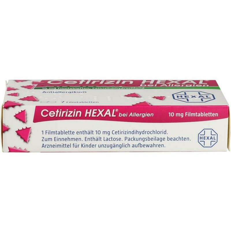 CETIRIZIN HEXAL Filmtabletten bei Allergien