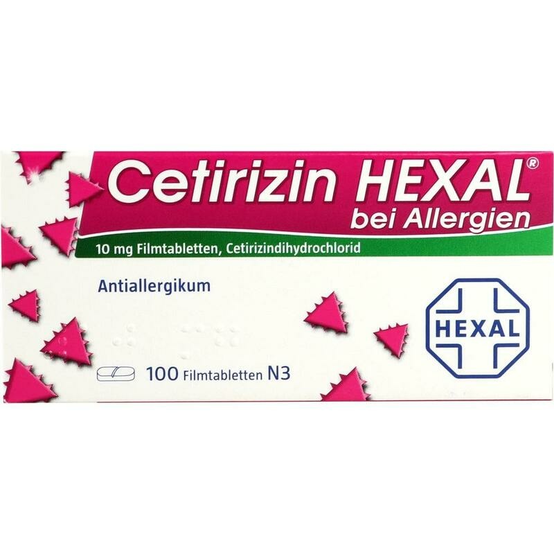 CETIRIZIN HEXAL Filmtabletten bei Allergien