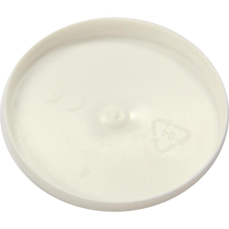 EINNEHMEGLAS-DECKEL Kunststoff weiß