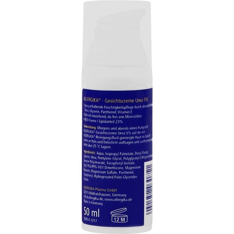 ALLERGIKA Gesichtscreme urea 5%