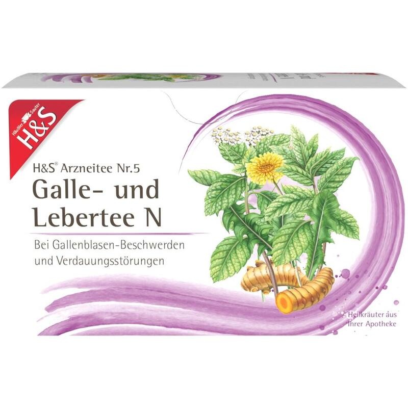 H&S Galle- und Lebertee N Filterbeutel