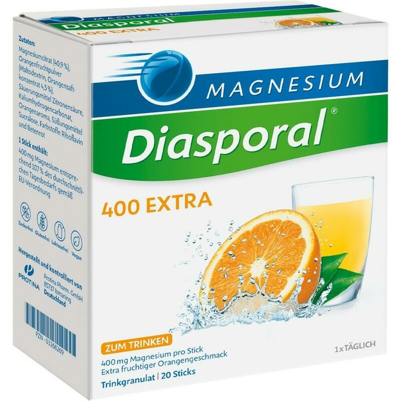 MAGNESIUM DIASPORAL 400 Extra Trinkgranulat