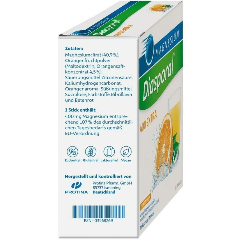 MAGNESIUM DIASPORAL 400 Extra Trinkgranulat
