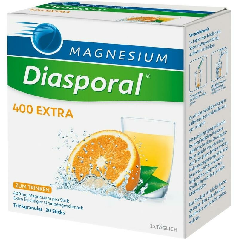 MAGNESIUM DIASPORAL 400 Extra Trinkgranulat
