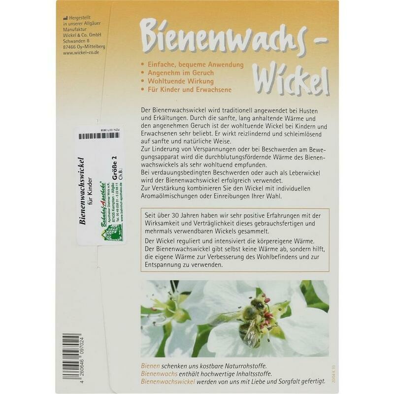 BIENENWACHSWICKEL Gr.2 Wickel & Co.