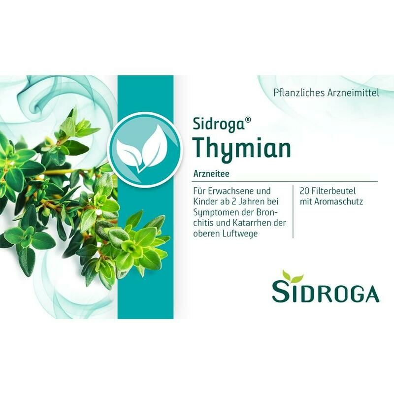 SIDROGA Thymian Tee Filterbeutel