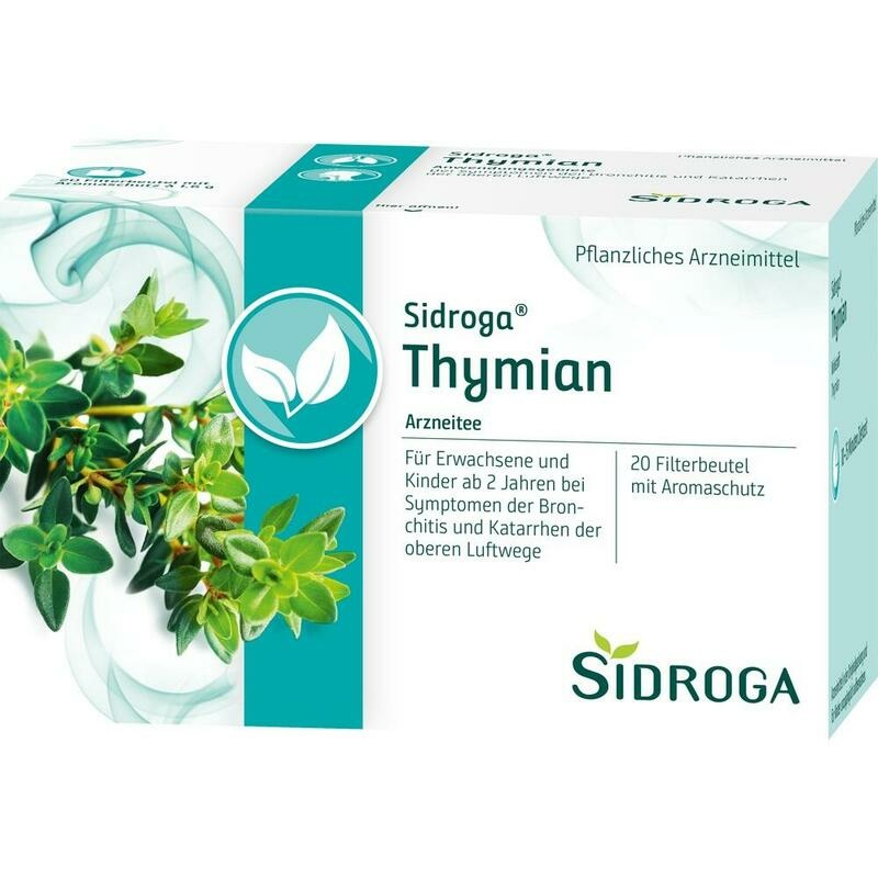SIDROGA Thymian Tee Filterbeutel