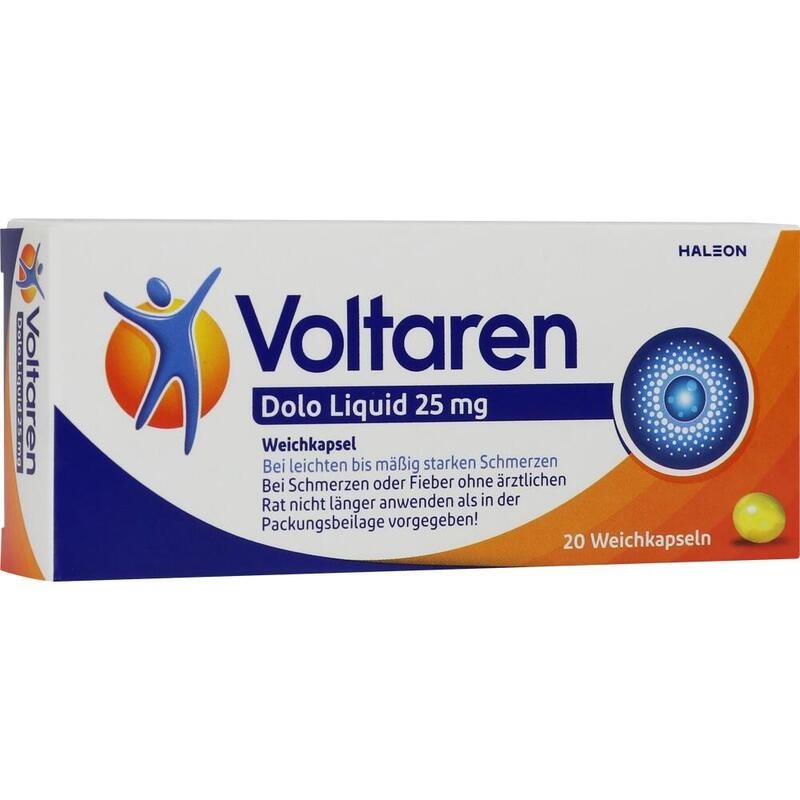 VOLTAREN Dolo Liquid 25 mg Weichkapseln