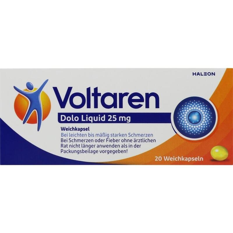 VOLTAREN Dolo Liquid 25 mg Weichkapseln