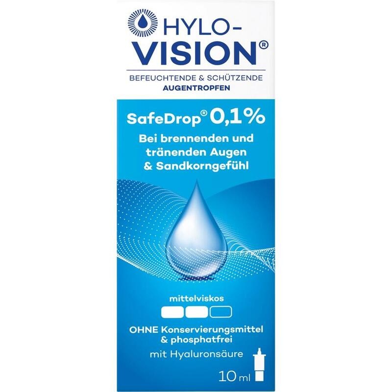 HYLO-VISION SafeDrop 0,1% Augentropfen
