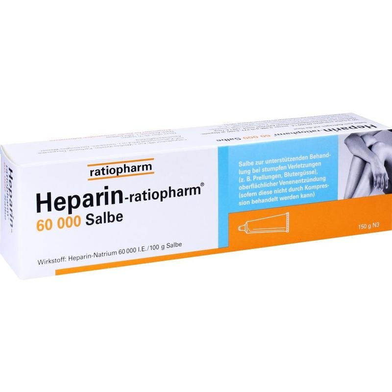 HEPARIN-RATIOPHARM 60.000 Salbe