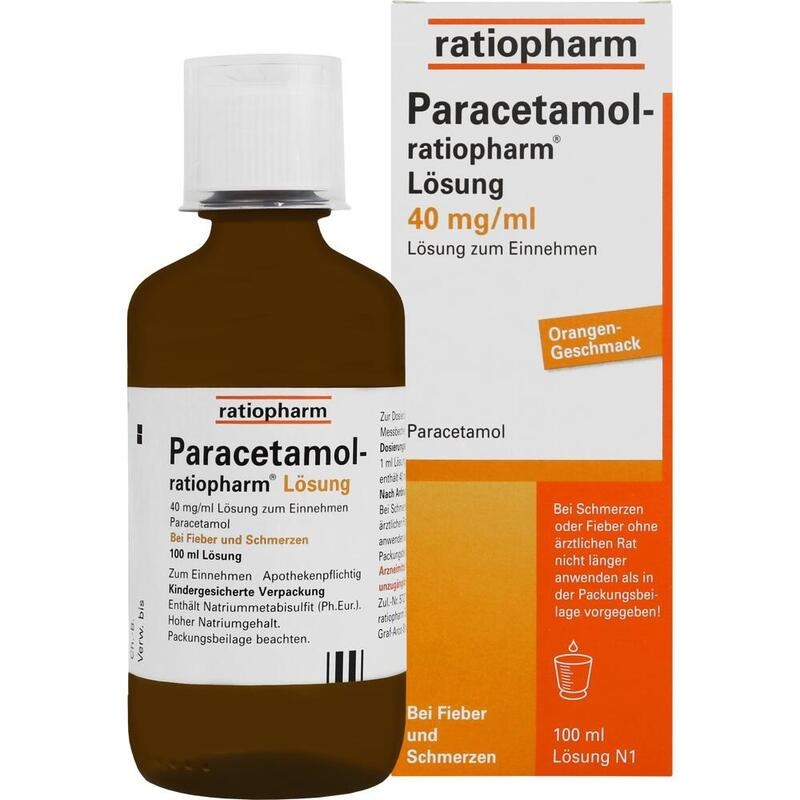 PARACETAMOL-ratiopharm Lösung