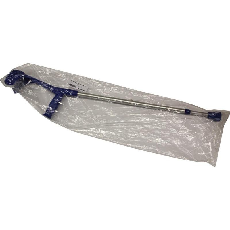 UNTERARMKRÜCKE f.Erw.Leichtmet.blau