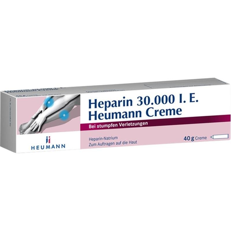 HEPARIN 30.000 Heumann Creme