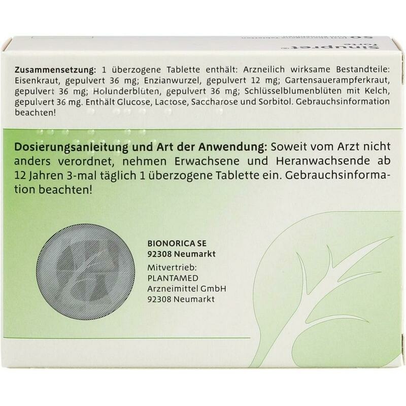 SINUPRET forte überzogene Tabletten