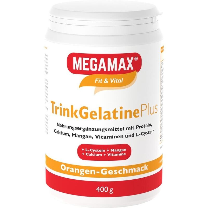 MEGAMAX Trinkgelatine Pulver