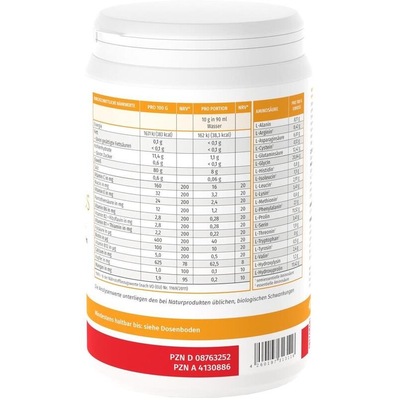 MEGAMAX Trinkgelatine Pulver