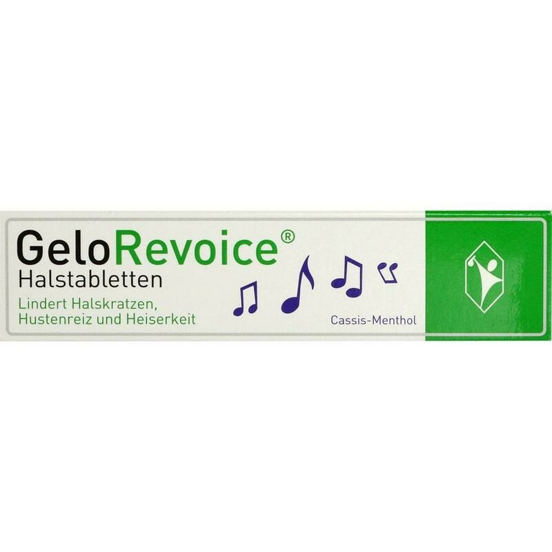GELOREVOICE Halstabletten Cassis-Menthol Lut.-Tab.