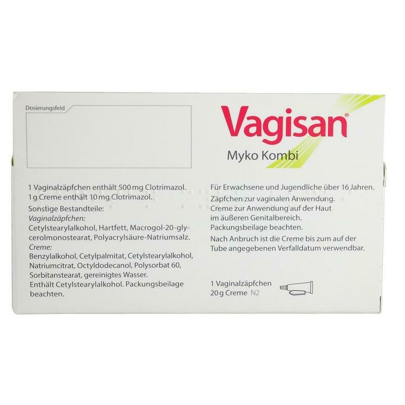 VAGISAN Myko Kombi 1-Tagestherapie