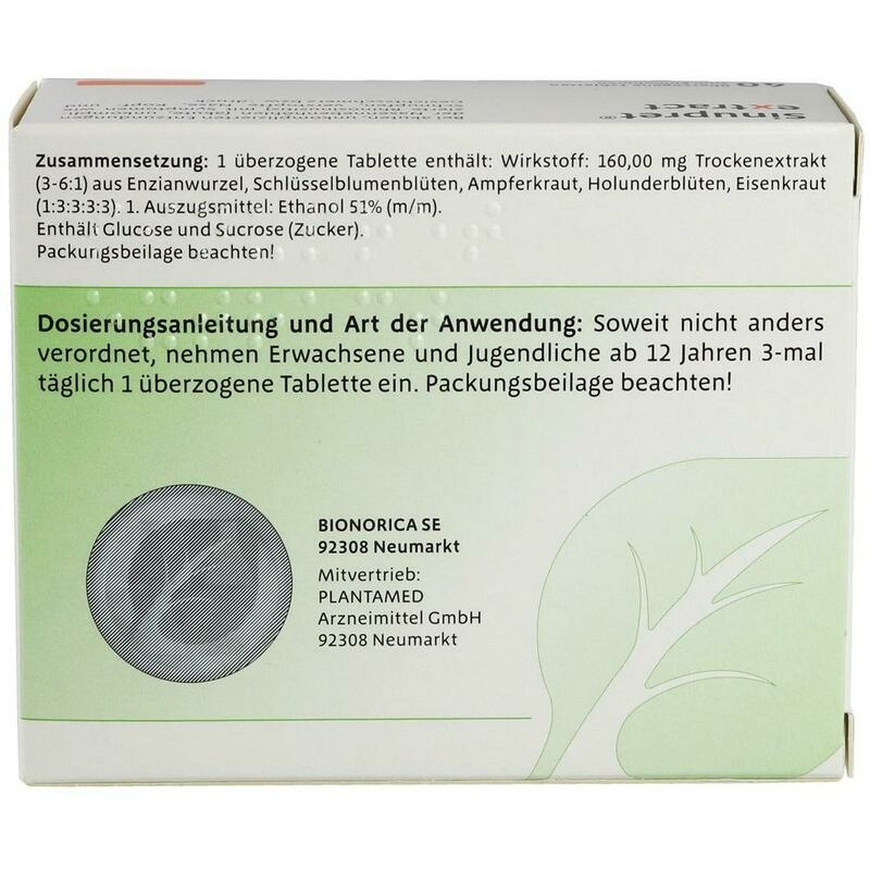 SINUPRET extract überzogene Tabletten