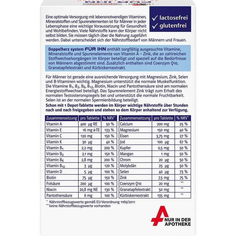 DOPPELHERZ für IHN system Tabletten
