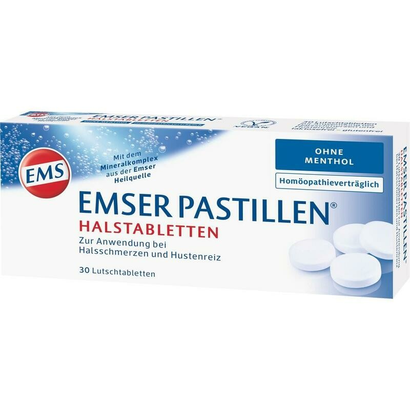 EMSER Pastillen ohne Menthol