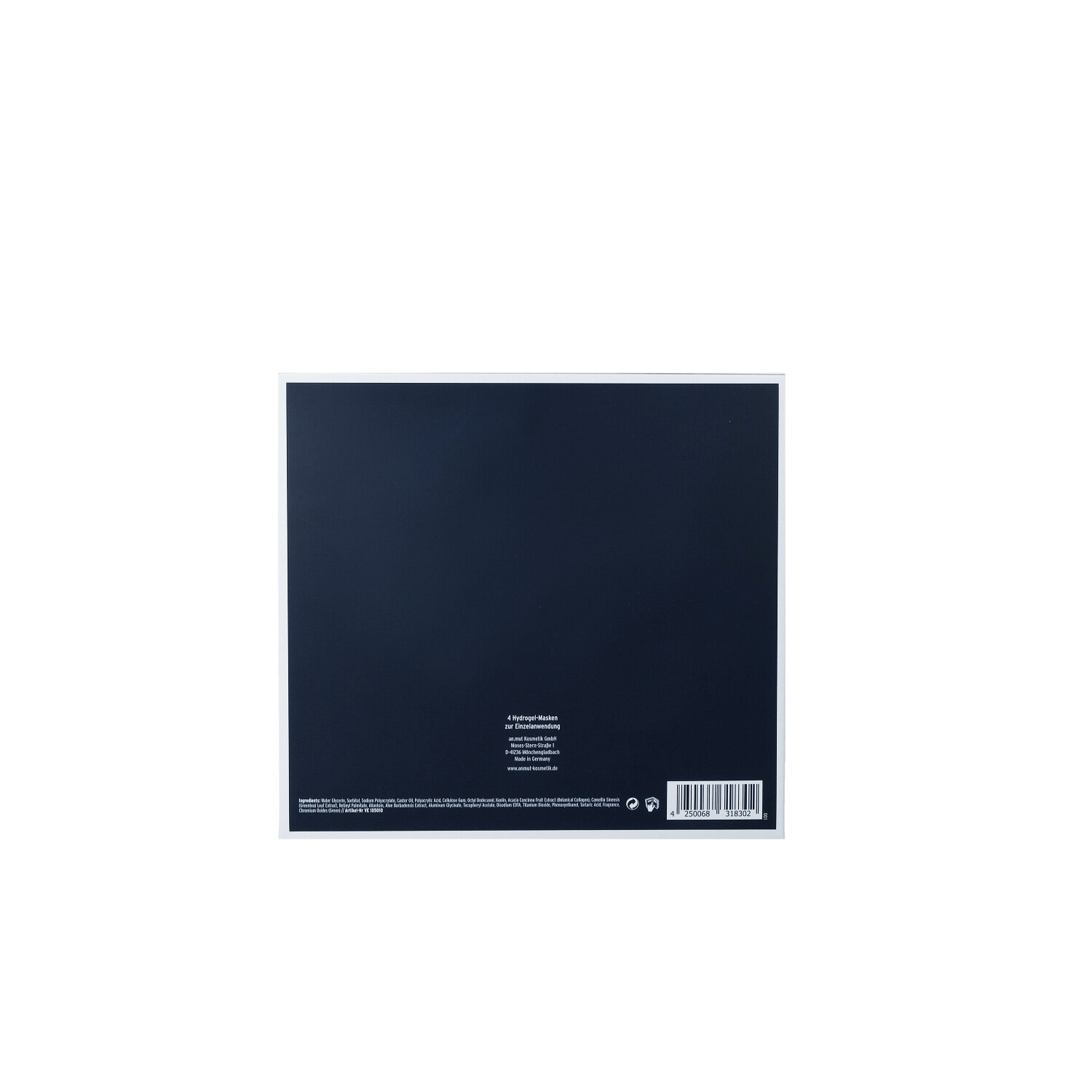 AN.MUT tripep dermis antlitz Hydrogel-Maske