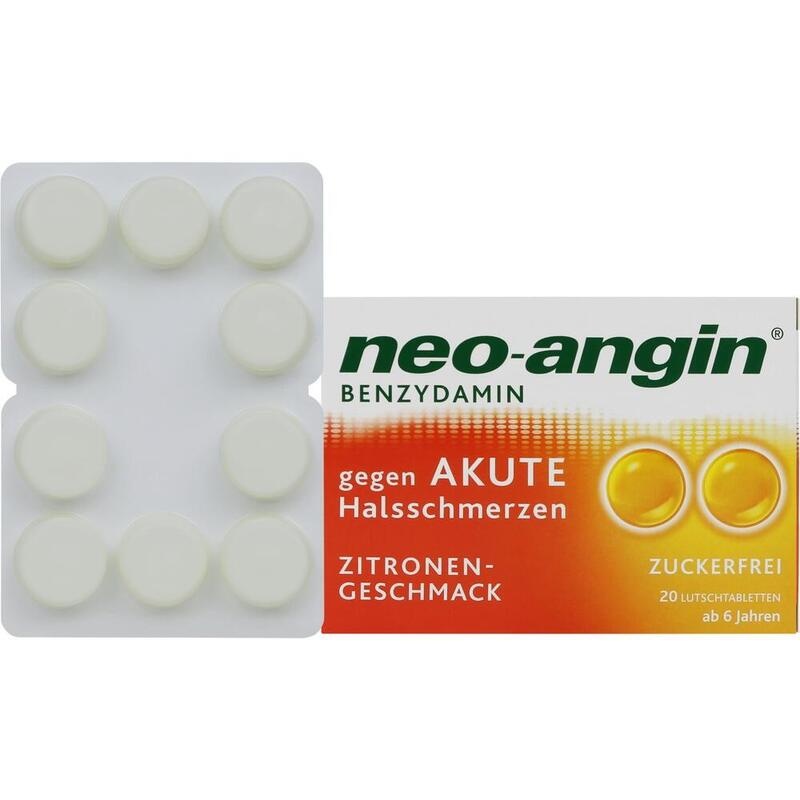 NEO-ANGIN Benzydamin akute Halsschmerzen Zitrone
