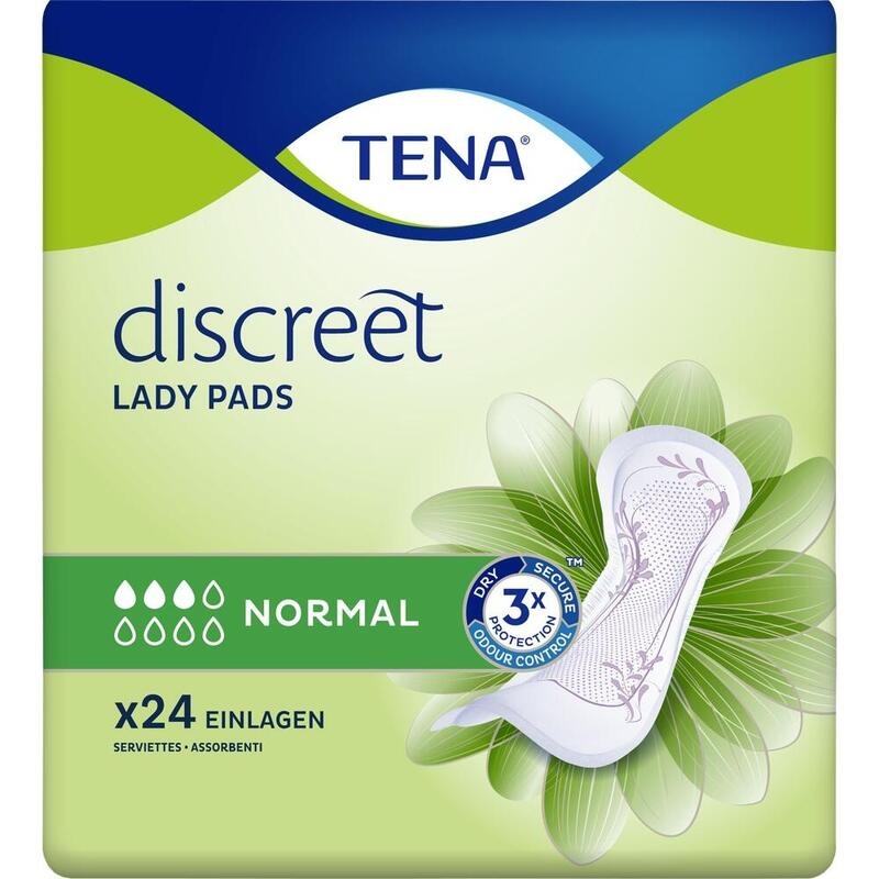 TENA LADY Discreet Inkontinenz Einlagen normal