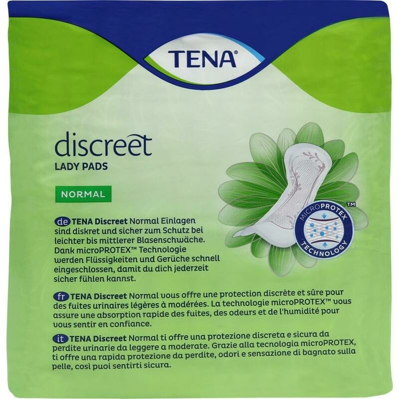 TENA LADY Discreet Inkontinenz Einlagen normal