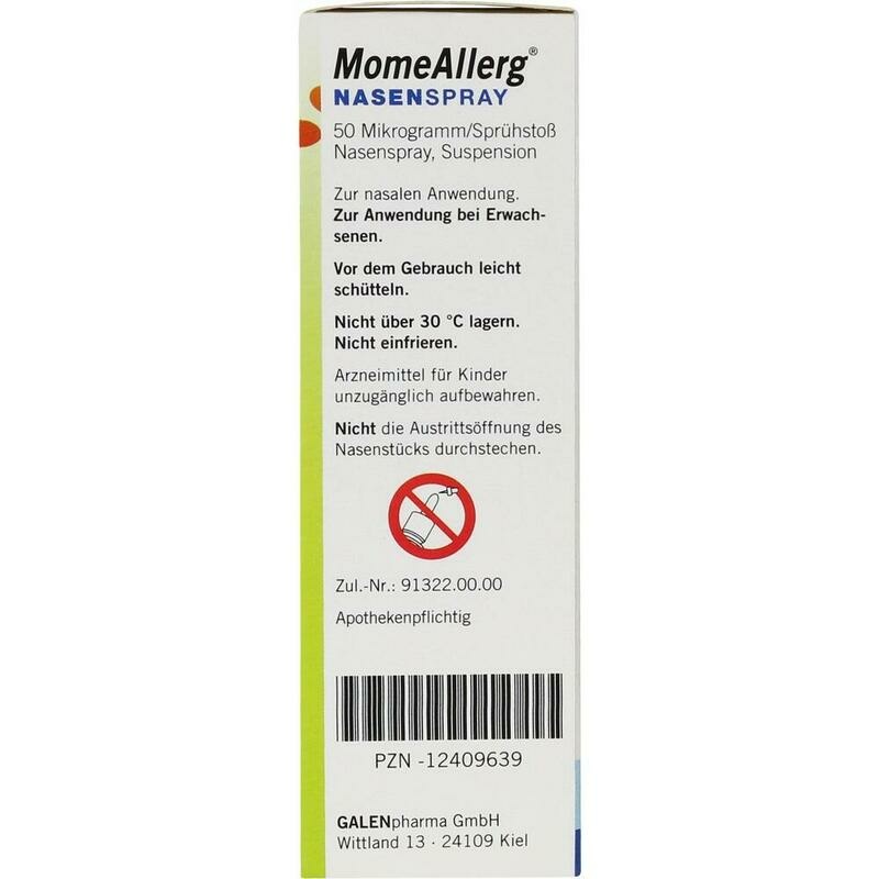 MOMEALLERG Nasenspray 50 μg/Sprühstoß 60 Sprühst.