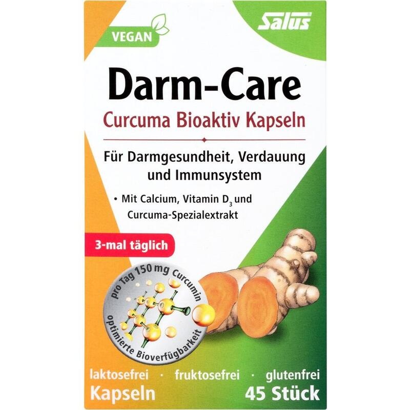 DARM-CARE Curcuma Bioaktiv Kapseln Salus