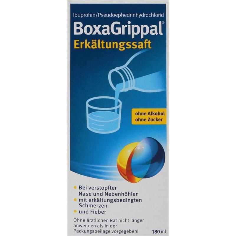 BOXAGRIPPAL Erkältungssaft