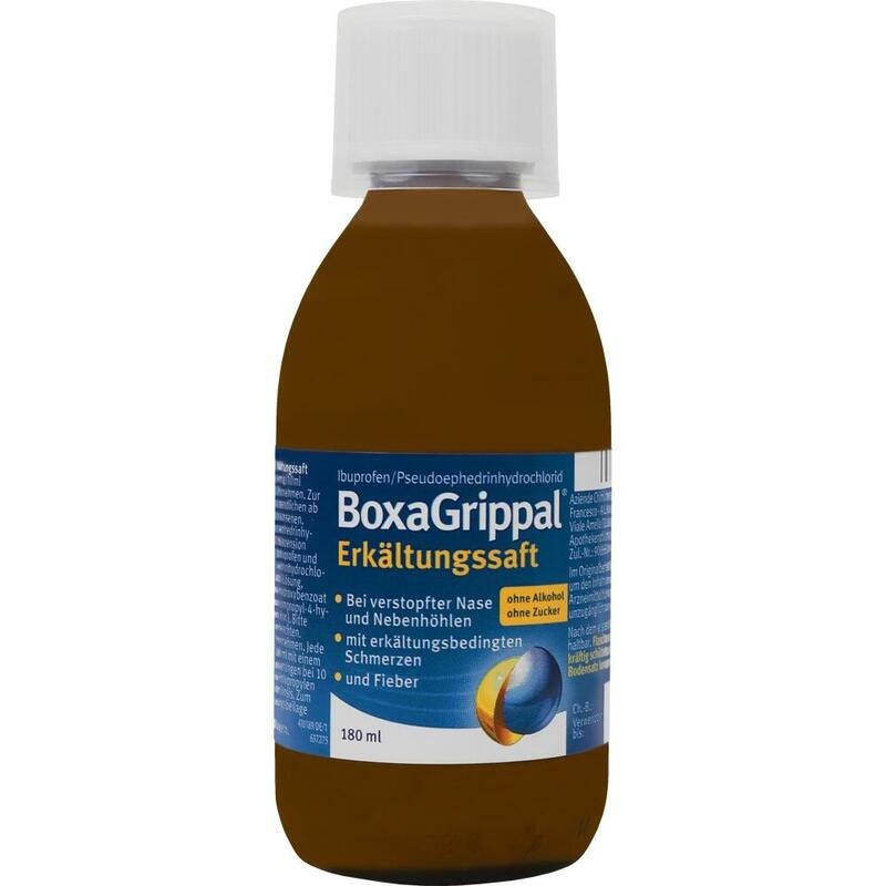 BOXAGRIPPAL Erkältungssaft