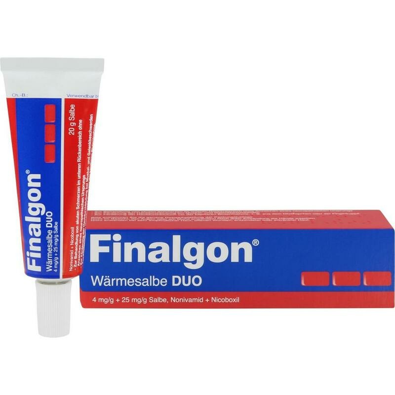 FINALGON Wärmesalbe DUO 4 mg/g + 25 mg/g