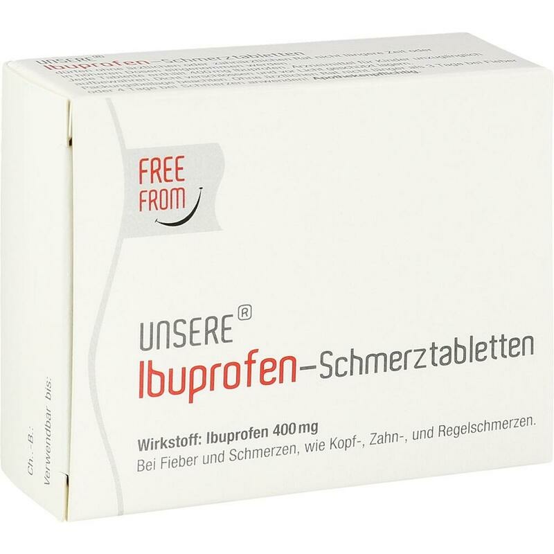 UNSERE Ibuprofen-Schmerztabletten