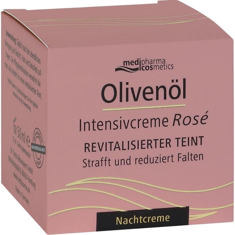 OLIVENÖL INTENSIVCREME Rose Nachtcreme