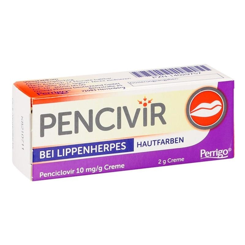 PENCIVIR bei Lippenherpes Creme hautfarben 1%