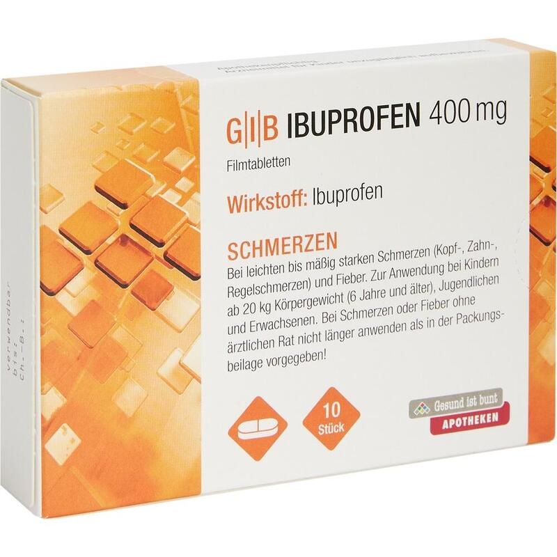 GIB Ibuprofen 400 mg Filmtabletten