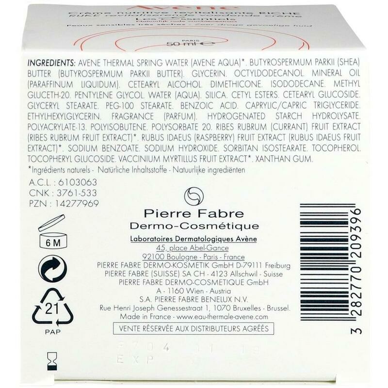 AVENE Les Essentiels revit.nutritive Creme reichh.