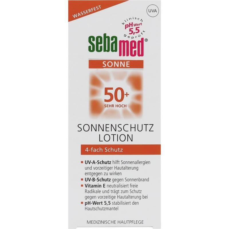 SEBAMED Sonnenschutz Lotion LSF 50+
